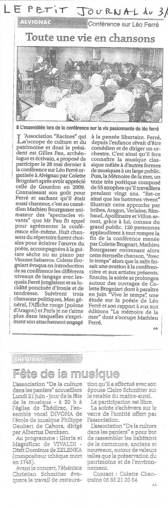 texte pour une magnifique rencontre